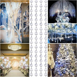Foto 7 | Foto 7 | Guirnaldas De Cristal Kinhom Acrílico De 99 Pies Para Fiesta De Bodas - Venta Internacional.