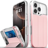 Funda Tipo Cartera Vena Vcommute Para Iphone 16 Pro Con Tarjetero Color Rosa - Venta Internacional.