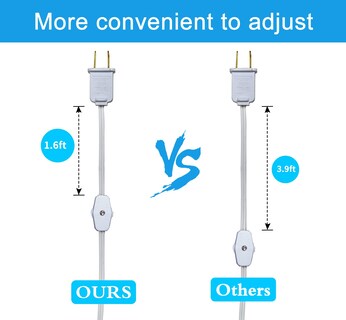 Foto 5 | Foto 5 | Juego De Cables De Accesorios Futime Con Bombilla Led De 6 Pies Para Decoración - Venta Internacional.