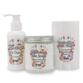Foto 1 | Foto 1 | Paquete Para El Cuidado De Los Pies Primal Elements Crema Y Bálsamo Exfoliante Para Pies 3 Unidades - Venta Internacional.
