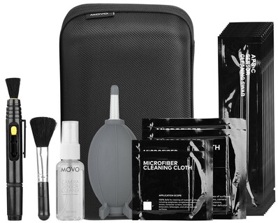 Foto 1 | Foto 1 | Kit De Limpieza De Cámara Movo Deluxe Essentials Con 10 Bastoncillos Aps-c - Venta Internacional.