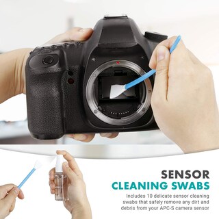 Foto 3 | Foto 3 | Kit De Limpieza De Cámara Movo Deluxe Essentials Con 10 Bastoncillos Aps-c - Venta Internacional.