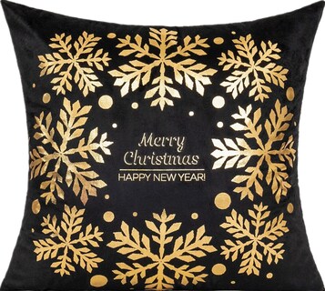 Foto 5 | Foto 5 | Juego De 4 Fundas De Cojín All Smiles Christmas Gold 45 X 45 Cm - Venta Internacional.