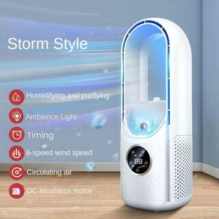 Foto 3 | Foto 3 | Ventilador Sin Aspas Yunseity Desk Humidificador Recargable Por Usb De 100 Ml - Venta Internacional.