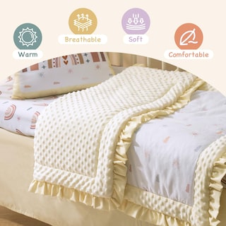 Foto 2 | Foto 2 | Juego De Ropa De Cama Para Cuna Robud De 5 Piezas Para Niños/niñas Con Edredón Y Bolsa De Pañales - Venta Internacional.