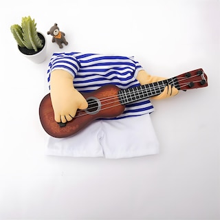 Foto 4 | Foto 4 | Disfraz De Mascota Nacoco Guitarra Para Perro Y Gato Halloween Y Navidad - Venta Internacional.