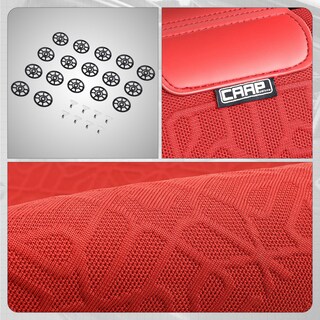 Foto 7 | Foto 7 | Juego Completo De Fundas De Asiento Caap Driven Protex Series Universales Rojas - Venta Internacional.