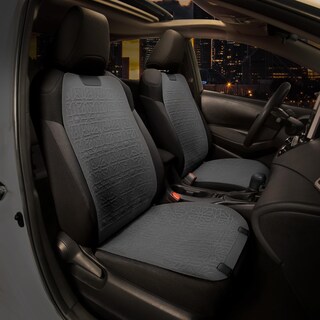 Foto 1 | Foto 1 | Juego De Fundas De Asiento Caap Driven Protex Series Para Primera Fila Color Gris - Venta Internacional.