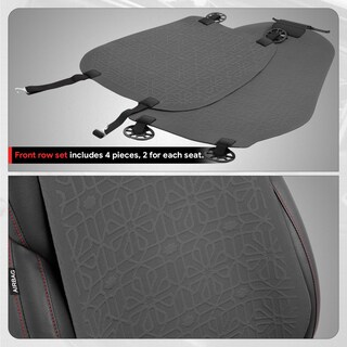 Foto 5 | Foto 5 | Juego De Fundas De Asiento Caap Driven Protex Series Para Primera Fila Color Gris - Venta Internacional.