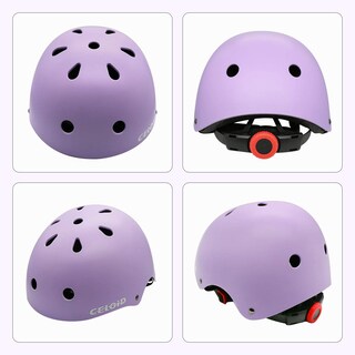 Foto 3 | Foto 3 | Casco De Bicicleta Para Niños Celoid Ajustable De 5 A 6 Años Color Violeta - Venta Internacional.