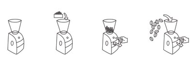 Foto 2 | Foto 2 | Limpiador De Molinillos Cafetto Organic 450 G - Venta Internacional.