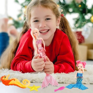 Foto 4 | Foto 4 | Muñeca Sirena Bettina Princess Con Caballito De Mar Para Niñas De 3 A 12 Años - Venta Internacional.