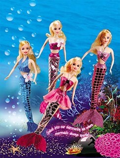 Foto 7 | Foto 7 | Muñeca Sirena Bettina Princess Con Caballito De Mar Para Niñas De 3 A 12 Años - Venta Internacional.