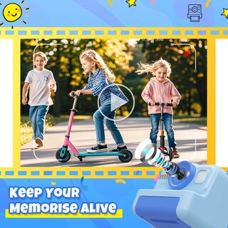 Foto 4 | Foto 4 | Cámara De Impresión Instantánea Himont Kids 1080p Hd Con Tarjeta De 32 Gb Azul - Venta Internacional.