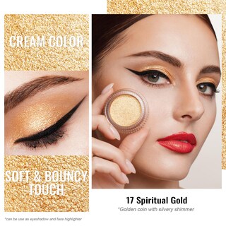Foto 2 | Foto 2 | Sombra De Ojos En Crema Oulac De Gran Capacidad Altamente Pigmentada 6 Ml - Venta Internacional.