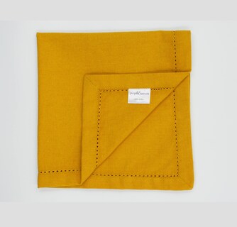 Foto 6 | Foto 6 | Juego De 12 Servilletas De Tela Con Dobladillo Purpleessences - Venta Internacional.