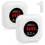 Detectores De Monóxido De Carbono Protectmeter Portátiles Paquete De 2 - Venta Internacional.