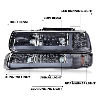 Foto 4 | Foto 4 | Conjunto De Faros Led Drl Pit66 Para Chevy Silverado/tahoe - Venta Internacional.