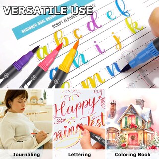 Foto 5 | Foto 5 | Set De Rotuladores Para Colorear Ibayam Para Libros De Colorear Para Adultos 36 Colores - Venta Internacional.