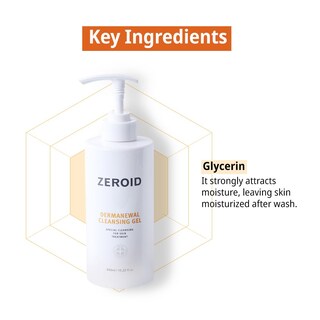 Foto 6 | Foto 6 | Gel Limpiador Zeroid Dermanewal De 450 Ml Con Dosificador - Venta Internacional.