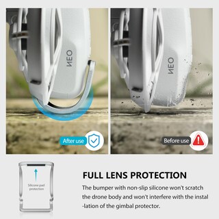 Foto 3 | Foto 3 | Protector De Parachoques Con Forma De Cardán Startrc Para Cámara Dji Neo Drone - Venta Internacional.