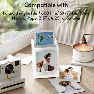 Foto 2 | Foto 2 | Marco Polaroid Y Caja De Almacenamiento De Fotos Winkine Para I-type/600/sx-70 - Venta Internacional.