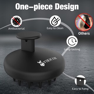 Foto 3 | Foto 3 | Cepillo De Champú Masajeador De Cuero Cabelludo Vikicon De Silicona Para El Crecimiento Del Cabello - Venta Internacional.