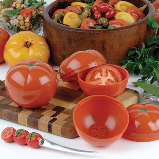 Foto 3 | Foto 3 | Tomato Saver Gourmac Mantiene Los Tomates Cortados Frescos Sin Bpa - Venta Internacional.