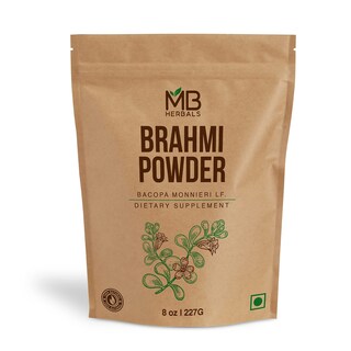 Foto 1 | Foto 1 | Brahmi Powder Mb Herbals Pure 227 G Promueve El Crecimiento Del Cabello - Venta Internacional.