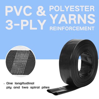 Foto 2 | Foto 2 | Manguera Para Retrolavado De Piscinas Eastrans De 1 5 Cm X 15 M Con 2 Abrazaderas - Venta Internacional.