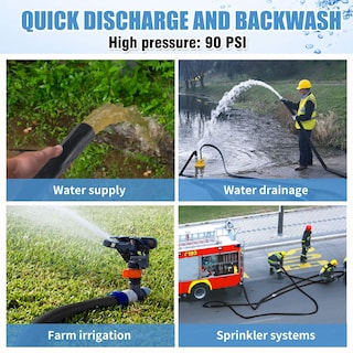 Foto 7 | Foto 7 | Manguera Para Retrolavado De Piscinas Eastrans De 1 5 Cm X 15 M Con 2 Abrazaderas - Venta Internacional.