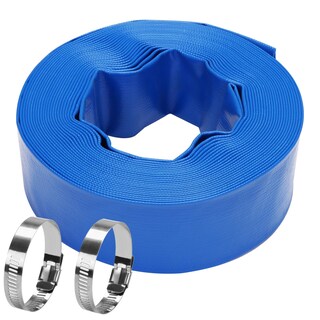 Foto 1 | Foto 1 | Manguera De Retrolavado Para Piscinas Derpipe De Pvc 2 X 50 Pies Con Abrazaderas - Venta Internacional.