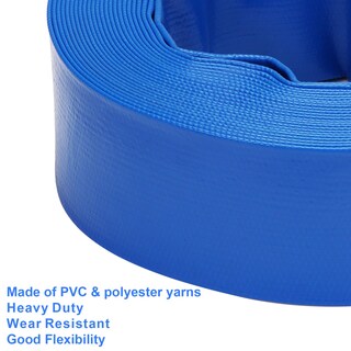 Foto 4 | Foto 4 | Manguera De Retrolavado Para Piscinas Derpipe De Pvc 2 X 50 Pies Con Abrazaderas - Venta Internacional.