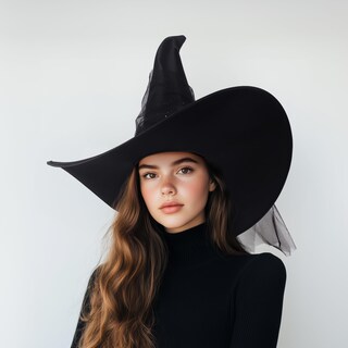 Foto 2 | Foto 2 | Sombrero De Bruja Homelex Para Disfraz De Halloween Para Adulto - Venta Internacional.