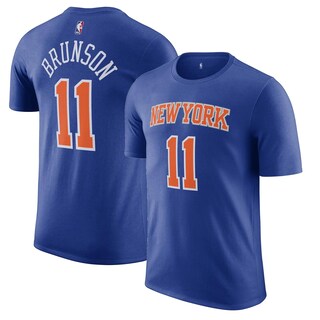 Foto 1 | Foto 1 | Camiseta Outerstuff Jalen Brunson New York Knicks Nba Kids Youth 4-20 Blue Icon Edition Performance - Venta Internacional.