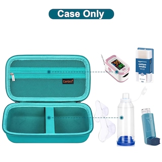Foto 2 | Foto 2 | Funda De Transporte Canboc Para Inhalador De Asma Con Accesorios Color Turquesa - Venta Internacional.