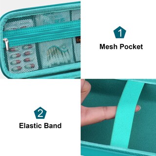 Foto 5 | Foto 5 | Funda De Transporte Canboc Para Inhalador De Asma Con Accesorios Color Turquesa - Venta Internacional.