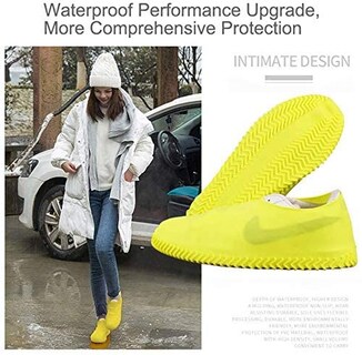 Foto 6 | Foto 6 | Fundas Para Zapatos Vboo Impermeables Y Antideslizantes De Silicona Azul - Venta Internacional.