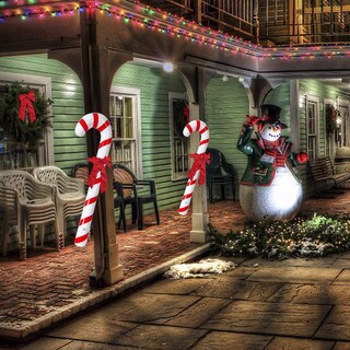 Foto 5 | Foto 5 | Bastones De Caramelo Inflables Para Decoraciones Navideñas Joliyou - Venta Internacional.