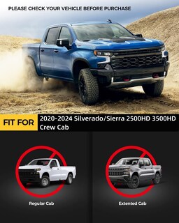 Foto 2 | Foto 2 | Estribos Kyx Para Silverado/sierra 2500hd 3500hd 2020-2024 - Venta Internacional.