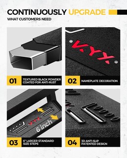 Foto 3 | Foto 3 | Estribos Kyx Para Silverado/sierra 2500hd 3500hd 2020-2024 - Venta Internacional.