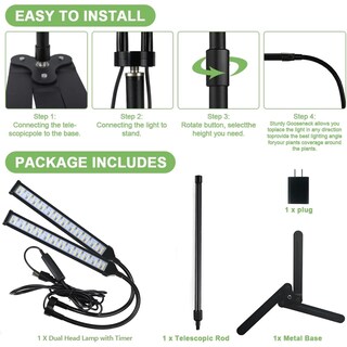 Foto 6 | Foto 6 | Grow Lights Awlylnll 6000 K Espectro Completo 144 Led 9 A 16 Pulgadas - Venta Internacional.