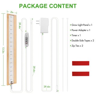 Foto 7 | Foto 7 | Grow Light Strip Foxgarden Bamboo Full Spectrum 96 Led - Venta Internacional.