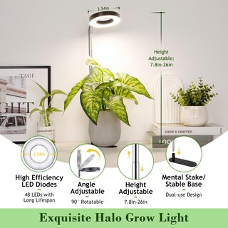 Foto 2 | Foto 2 | Plant Grow Light Lordem Led De Espectro Completo Para Plantas De Interior - Venta Internacional.