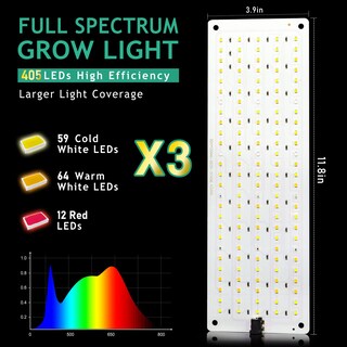 Foto 4 | Foto 4 | Plant Grow Light Lbw 405 Led De Espectro Completo De 40 W Paquete De 3 - Venta Internacional.