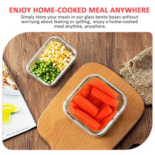 Foto 5 | Foto 5 | Juego De Recipientes De Vidrio Para Almacenamiento De Alimentos Komuee 24 Piezas Con Tapas - Venta Internacional.