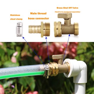 Foto 5 | Foto 5 | Conector De Reparación De Mangueras De Jardín Siguranta Con Abrazaderas De 5/8 Púas - Venta Internacional.