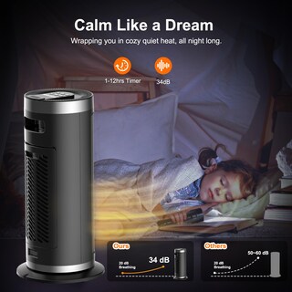 Foto 6 | Foto 6 | Calentador Space Heater Feculs Official De 1500 W Con Control Remoto Y Termostato - Venta Internacional.