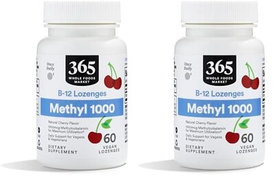 Foto 1 | Foto 1 | Suplemento De 1000 Mcg En Pastillas De Metil B-12 De Whole Foods Market - Venta Internacional.
