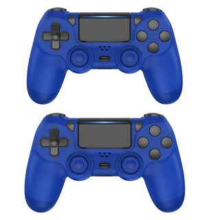 Foto 2 | Foto 2 | Paquete De 2 Controladores De Ps4 Shinxin Con Doble Vibración Y Audio De 3 5 Mm - Venta Internacional.